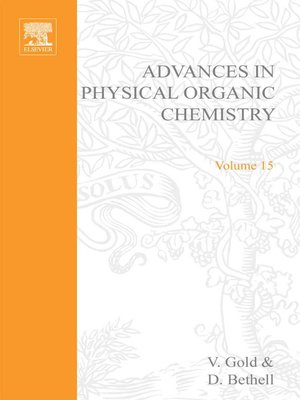 cover image of Advances in Physical Organic Chemistry